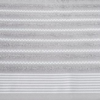 Ręcznik bawełniany LEO 50x90 Design91 srebrny