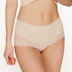 Figi damskie z koronką Babell kod 157 beżowe