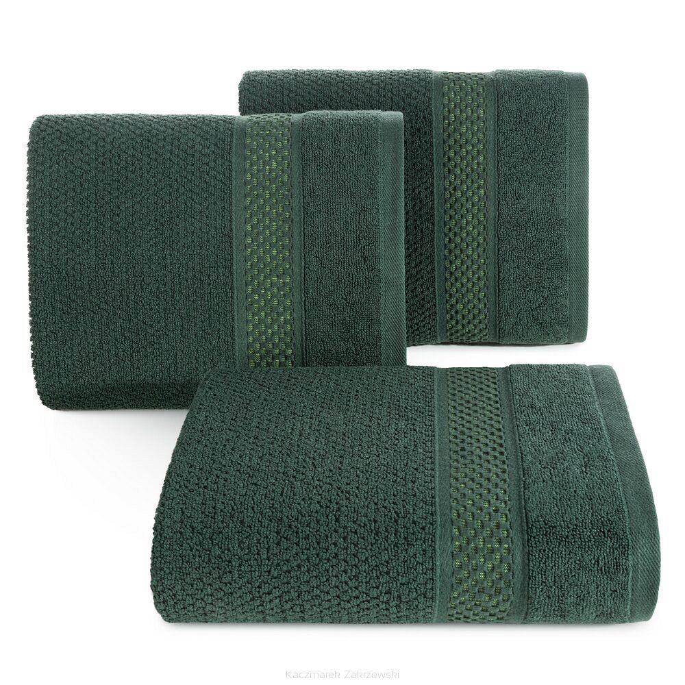 Ręcznik bawełniany DANNY 50x90 Eurofirany zielony