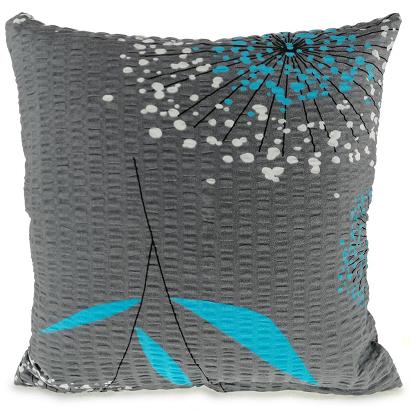 Poszewka z kory 40x40 wzór dmuchawce na graficie