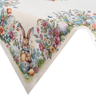 Obrus dekoracyjny 100x100 Eurofirany naturalny