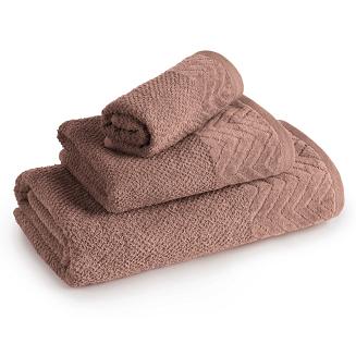 Ręcznik bawełniany LOREN 70x140 Eurofirany pudrowy