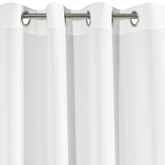 Zasłona gotowa na przelotkach RITA 140x250 Eurofirany biała