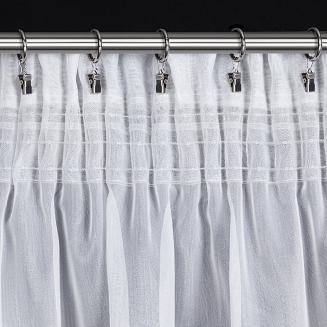 Firana gotowa na taśmie MIREA 350x270 Eurofirany biały