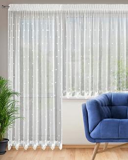 Firana gotowa na taśmie DEK 400x160 Eurofirany naturalny