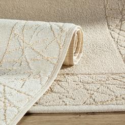 Dywanik łazienkowy NIKA Eurofirany kremowy