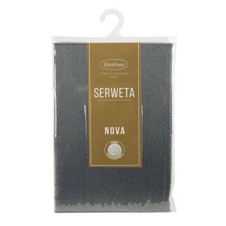 Obrus dekoracyjny EDNA 85x85 Eurofirany stalowy