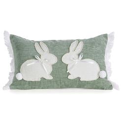 Poszewka dekoracyjna WIOSNA 30x50 Eurofirany ciemnozielony
