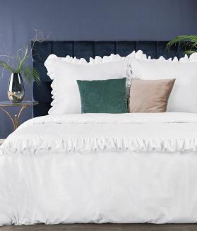 Pościel satynowa VENUS 160x200 Eurofirany biały