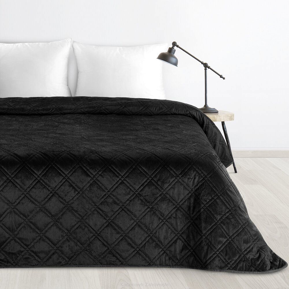 Narzuta dekoracyjna LUIZ 170x210 czarny