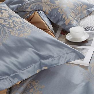 Ekskluzywna Pościel Atłasowa Z Haftem 160x200 AT016