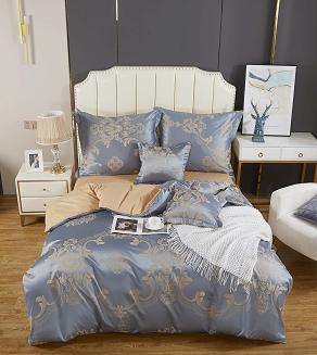 Ekskluzywna Pościel Atłasowa Z Haftem 160x200 AT016