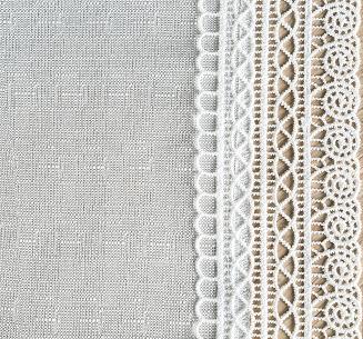 Obrus dekoracyjny MARIELA 35x140 Eurofirany srebrny