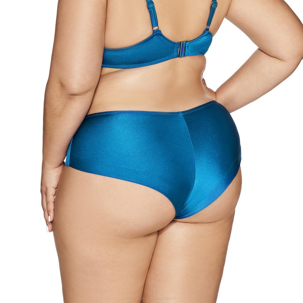 Strój kąpielowy dół majtki brazyliany SK 13/5 azure turkusowe