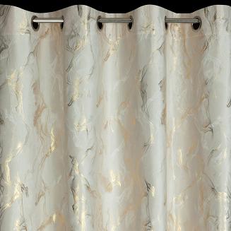 Zasłona gotowa na przelotkach MELODY 140x270 Eurofirany kremowy