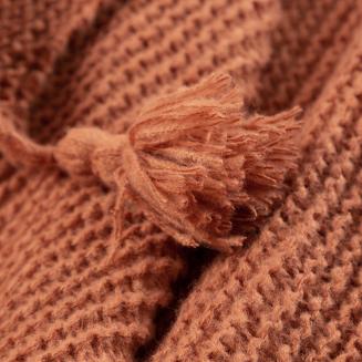 Koc narzuta PLED 130x170 Eurofirany ceglany