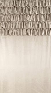 Zasłona gotowa na taśmie AURA 140x270 Eurofirany beżowy