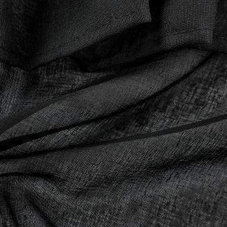 Firana gotowa na taśmie DOLLY 140x250 Eurofirany czarny