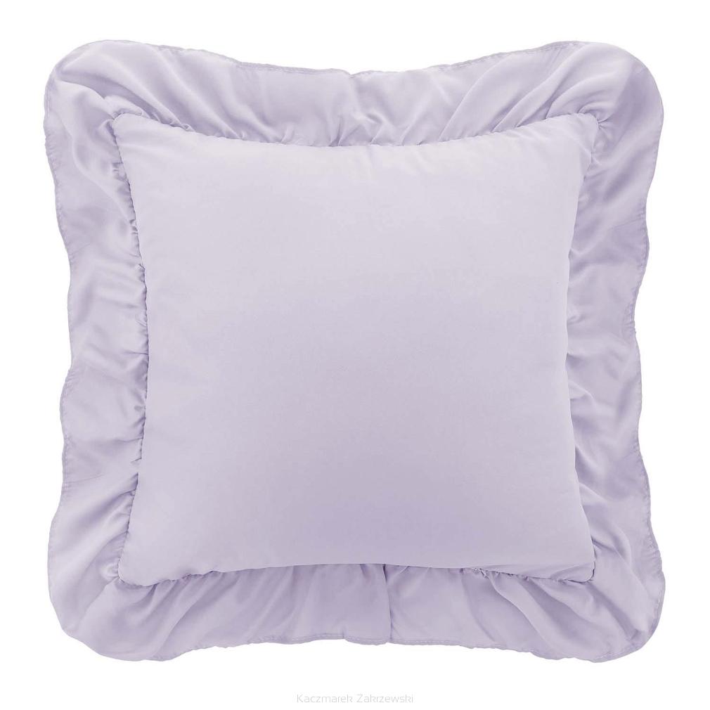 Poszewka do pościeli z falbanką RUFFY 40x40 wrzosowa