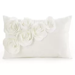 Poszewka dekoracyjna FLORES 30x50 Eurofirany kremowy