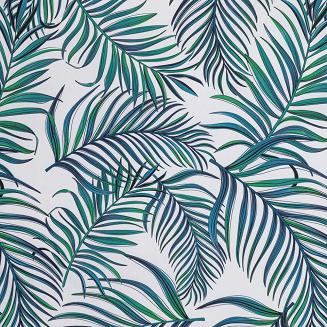 Pościel bawełniana PALMS 200x220 Design91 biały