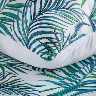 Pościel bawełniana PALMS 200x220 Design91 biały