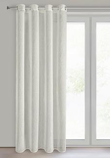 Firana gotowa na przelotkach AUREA 140x250 Eurofirany naturalny