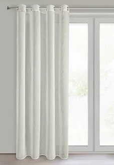 Firana gotowa na przelotkach AUREA 140x250 Eurofirany naturalny