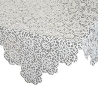 Obrus dekoracyjny IRINA 85x85 Eurofirany biały