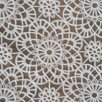 Obrus dekoracyjny IRINA 85x85 Eurofirany biały