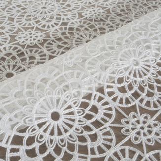 Obrus dekoracyjny IRINA 85x85 Eurofirany biały