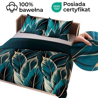 LEVI Komplet pościeli z bawełny satynowej 220x200cm 100098/SAT/000/220200/1