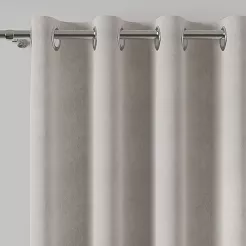 Zasłona gotowa na przelotkach MILAS 140x260 stalowa