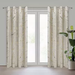 Zasłona gotowa na przelotkach MOLLY 140x250 Eurofirany beżowy