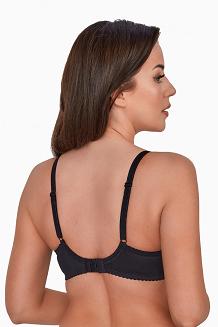 Biustonosz GAIA Semi-Soft Sandy 594 półusztywniany czarny