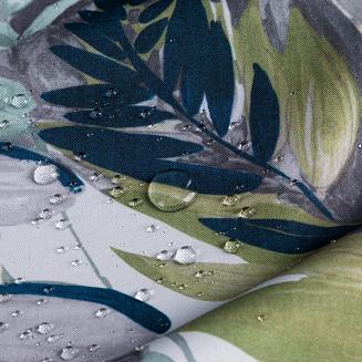 Zasłona gotowa na szelkach GARDEN 155x200 Eurofirany zielony