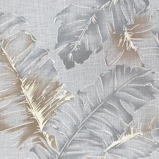 Zasłona gotowa na przelotkach LAYLA 140x250 Eurofirany srebrny