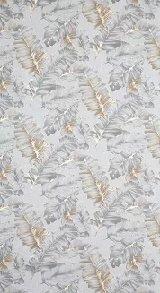 Zasłona gotowa na przelotkach LAYLA 140x250 Eurofirany srebrny