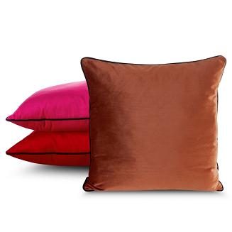 Poszewka dekoracyjna GAJA 45x45 Eurofirany amarantowy