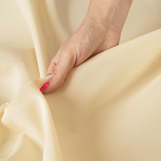 Zasłona gotowa na przelotkach GARDENIA 140x220 wodoodporna ogrodowa ciemnokremowa