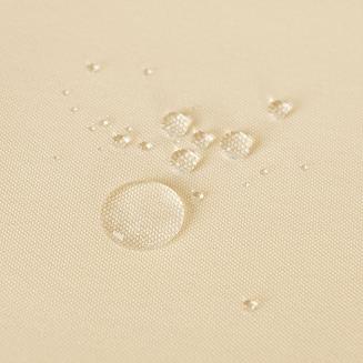 Zasłona gotowa na przelotkach GARDENIA 140x220 wodoodporna ogrodowa ciemnokremowa