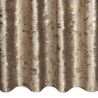 Zasłona gotowa na przelotkach TAMI 140x250 Eurofirany brązowy