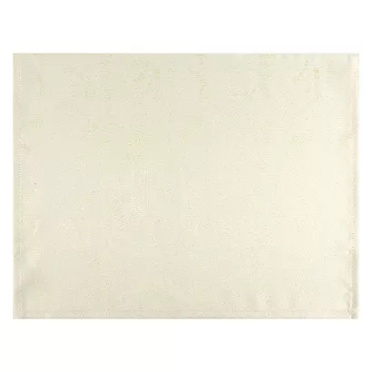 Komplet 4 szt podkładek SPARKLE 30x40 Eurofirany kremowy/złoty z metaliczną nicią