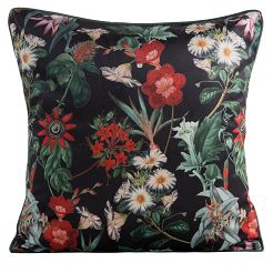 Poszewka dekoracyjna VELVET 45x45 Eurofirany czarny