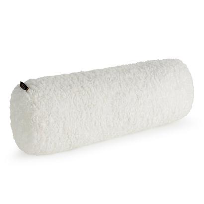 Poszewka dekoracyjna poduszka wałek BUKLA 45x15 Eurofirany kremowa puszysty baranek