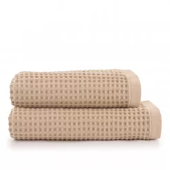 Ręcznik gofrowany Natural 50x90 Zwoltex beżowy