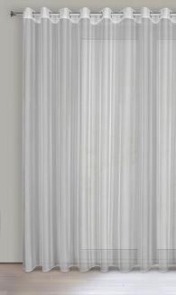 Firana gotowa na przelotkach ANABEL 300x260 Eurofirany biały