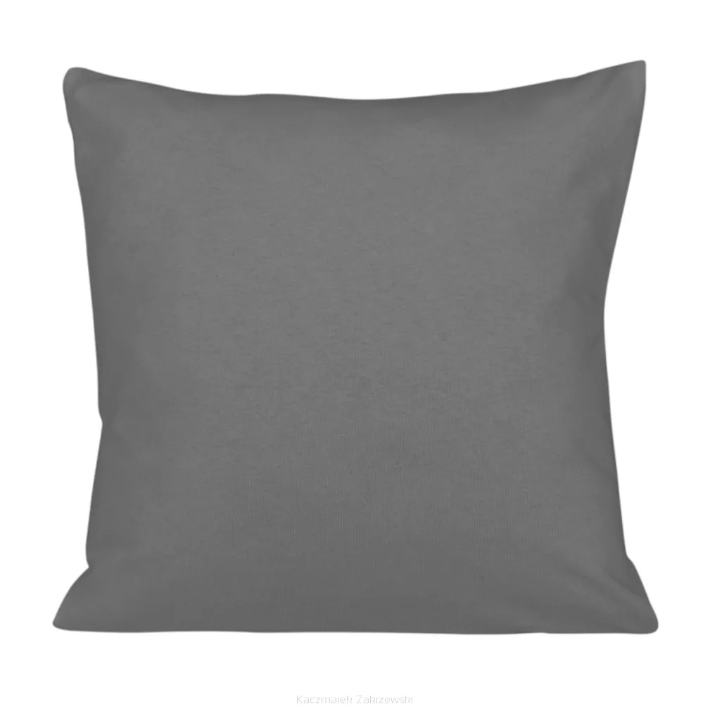 Poszewka jersey 40x40 Darymex ciemno szara