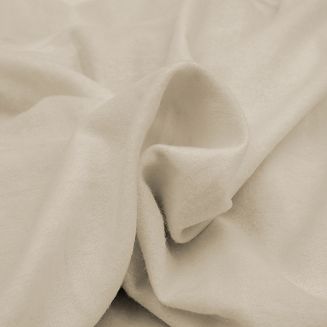 Prześcieradło flanelowe z gumką 140x200 Darymex jasno beżowy