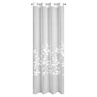 Firana gotowa na przelotkach ESTELLA 140x250 Eurofirany biały